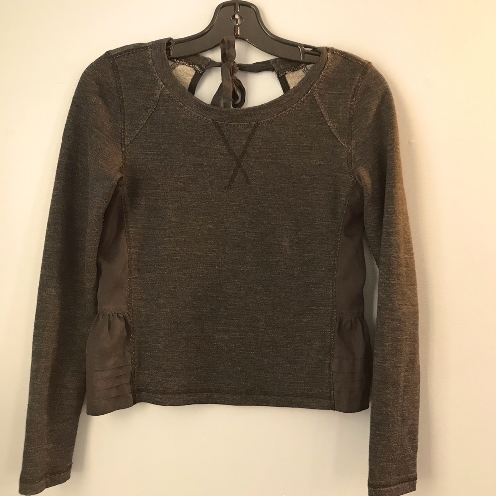 Lululemon wool and silk sweater